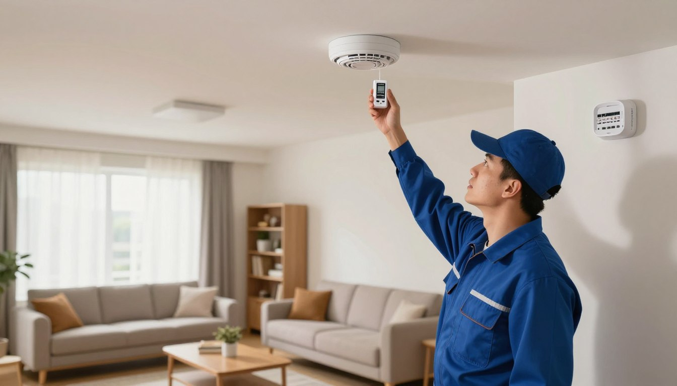 Smoke detector checklist : test, placement, and battery schedule