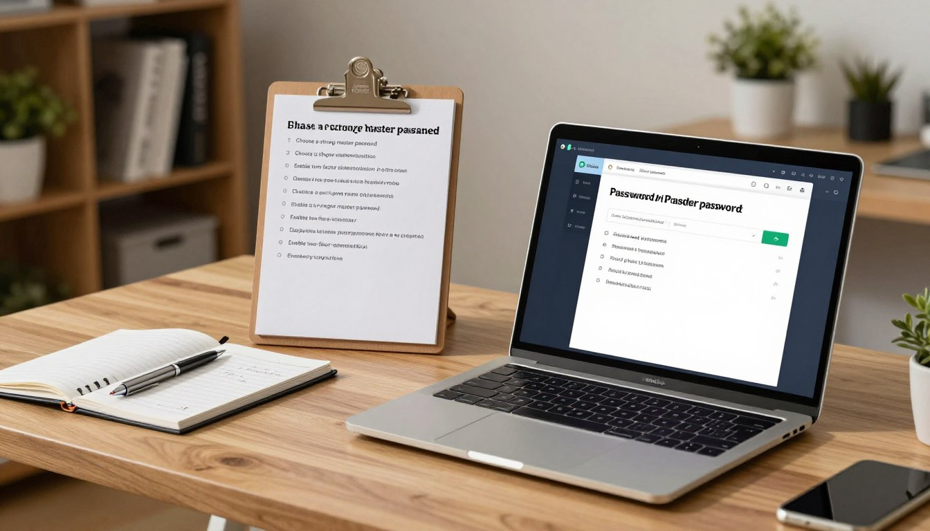 Password manager setup checklist: move safely in one evening