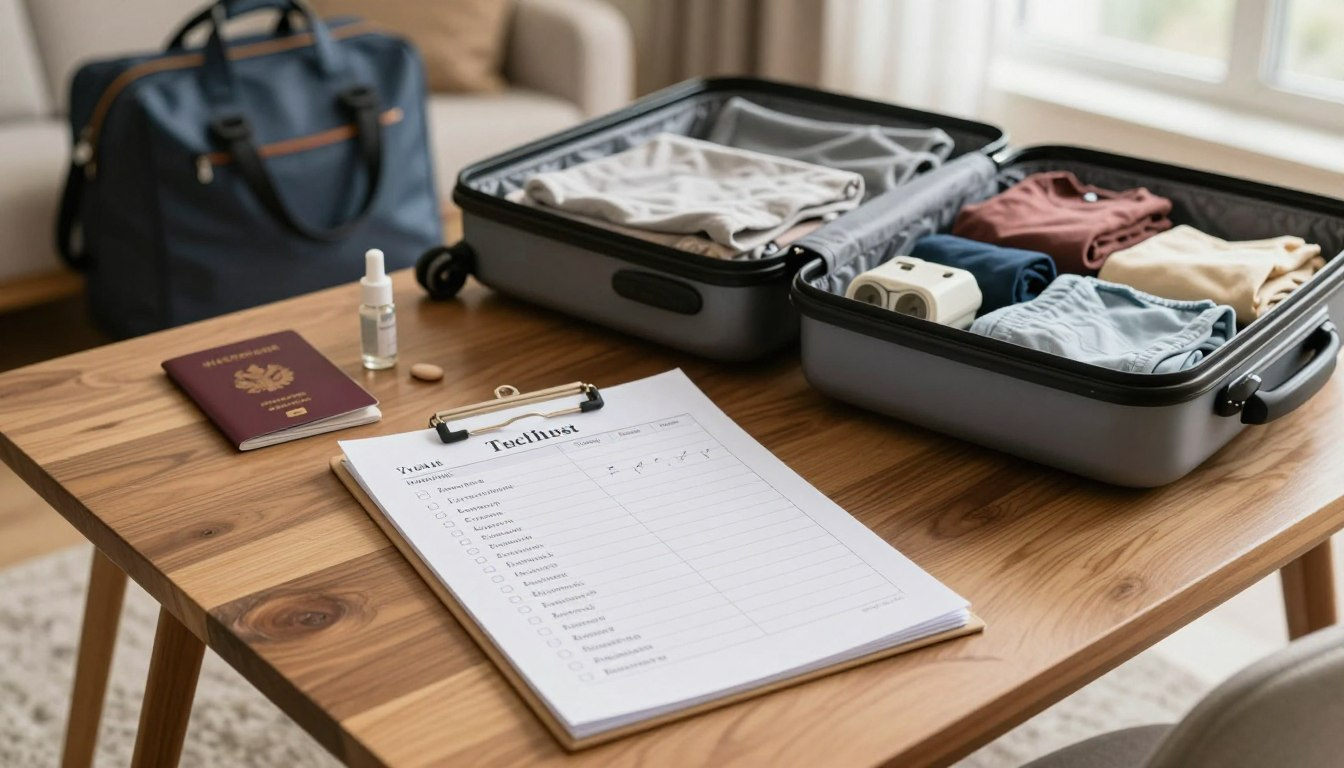 Carry on packing checklist: the no-stress list for any trip